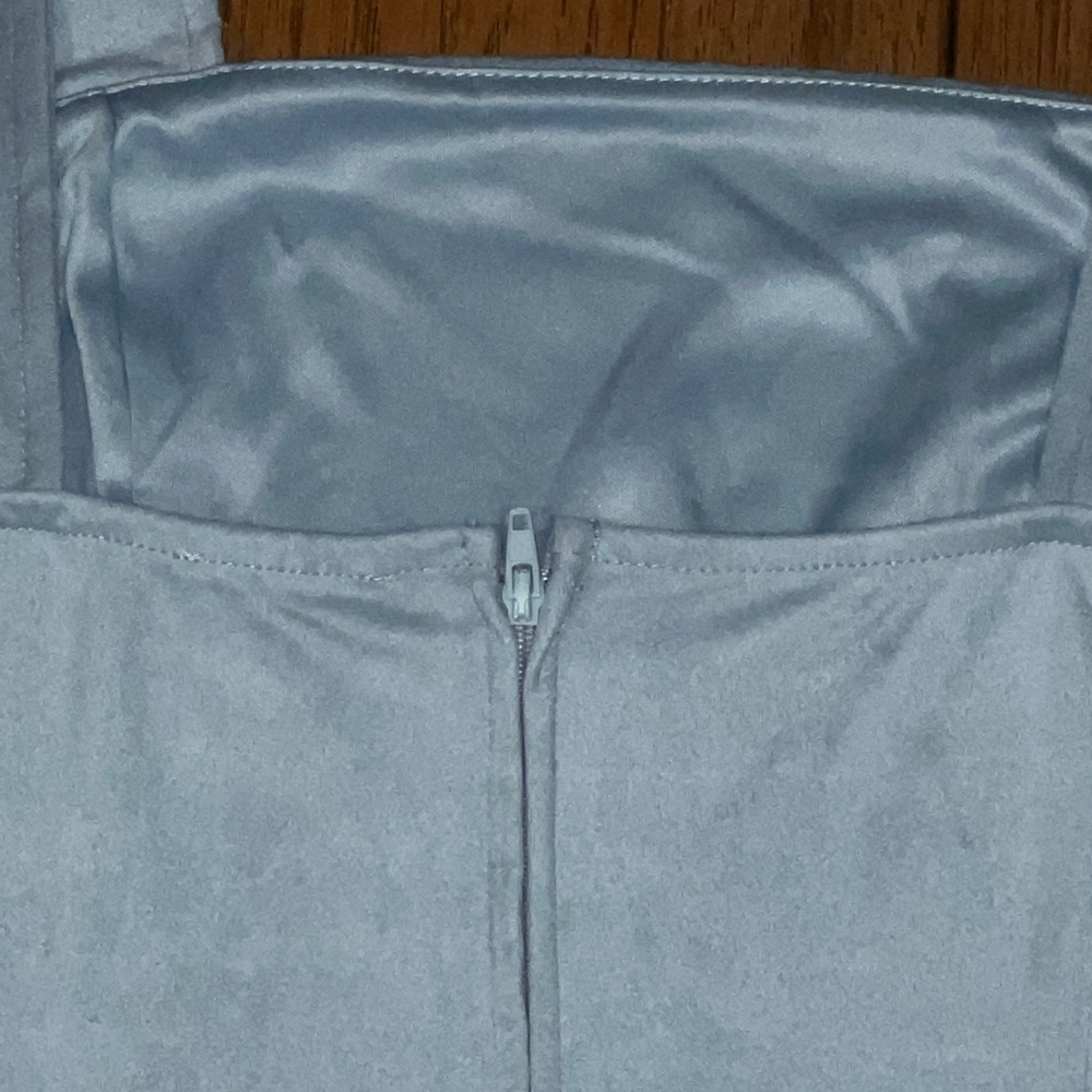 Francesca’s Oxford Blue Dress - Picture 7 of 8